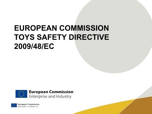 EU Toy Safety Requirements